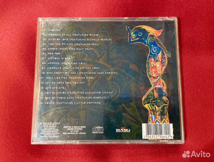 Cd диск Santana альбом Shaman