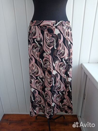Юбка женская летняя макси 54 56