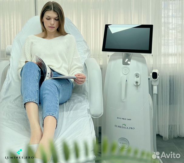 Диодный лазер для эпиляции Lumines Max’Pro 2000в