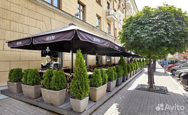 Уличные зонты для кафе в наличии