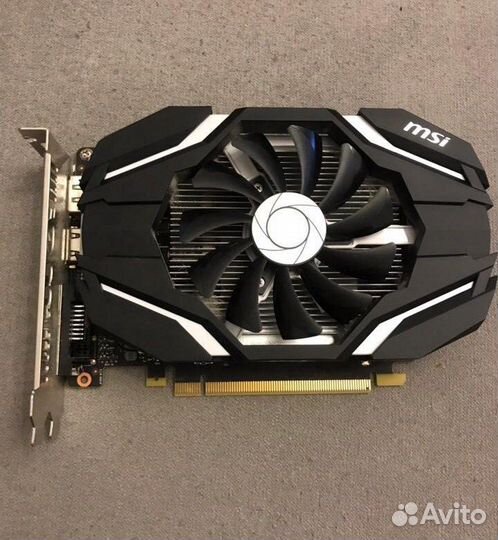 Видеокарта MSI Geforce GTX 1050 TI (4gb )