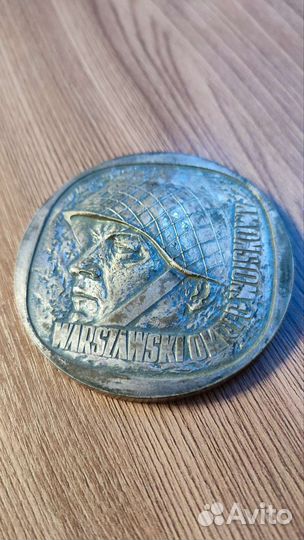 Настольная медаль warszawski okreg wojskowy