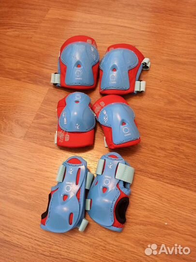 Роликовые коньки детские с защитой
