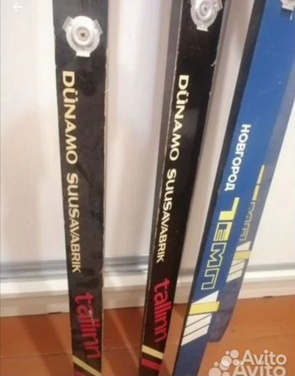 Пластиковые лыжи СССР