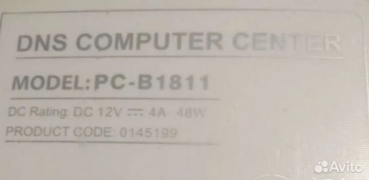 Моноблок PC-B 1811 DNS