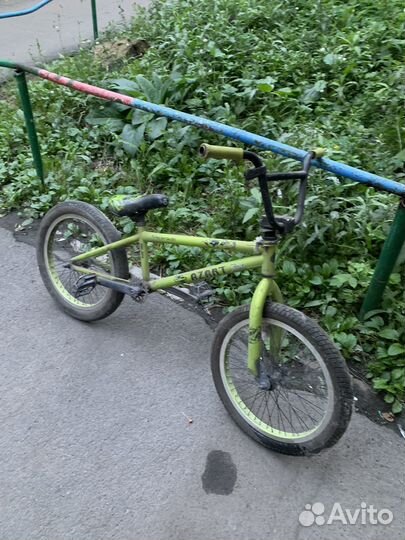 Велосипед bmw бу Azart зеленый