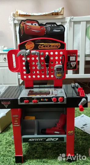 Игровой набор ремонтная мастерская Тачка Маквин