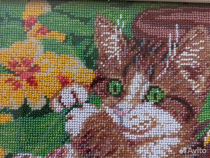 Картина бисером готовая