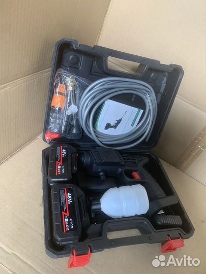 Для промывки авто радиаторов Мойка на АКБ