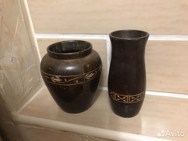 Деревянные вазочки времен СССР