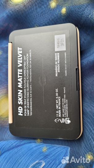 Make up for ever пудра