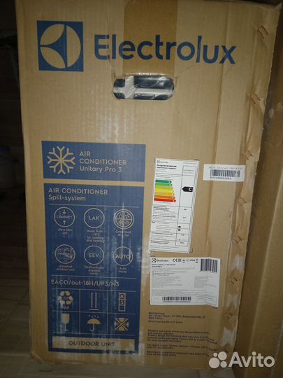 Комплект Electrolux eacu-18H/UP3/N3 сплит-системы