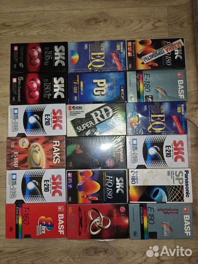 Видеокассеты vhs