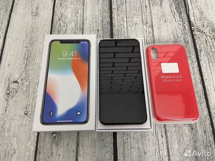 iPhone X 64 gb gray A1390