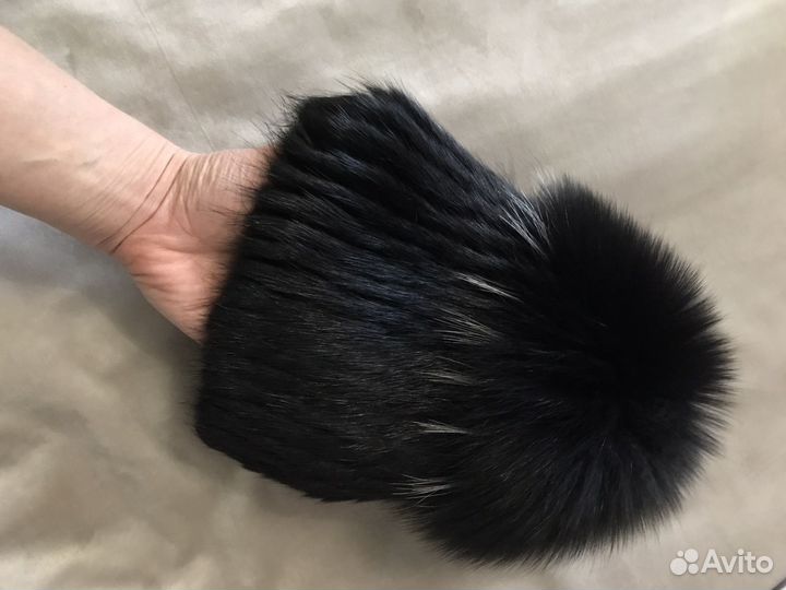 Шапка зимняя меховая женская