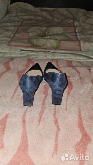 Туфли женские 35 размер синие