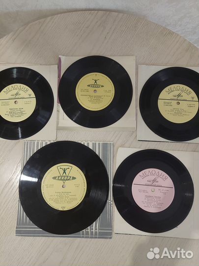 Виниловые пластинки 60-70 годов