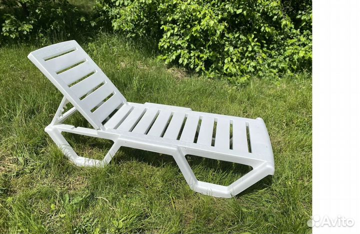 Шезлонг пластиковый (лежак) 250кг