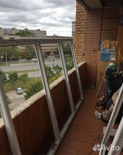 Остекленение балконов