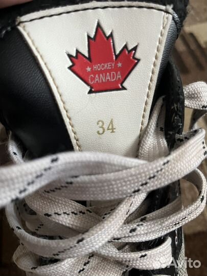 Коньки хоккейные 34 размер