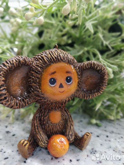 Елочные игрушки Чебурашка Крокодил Гена