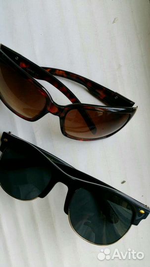 Очки солнцезащитные винтажные