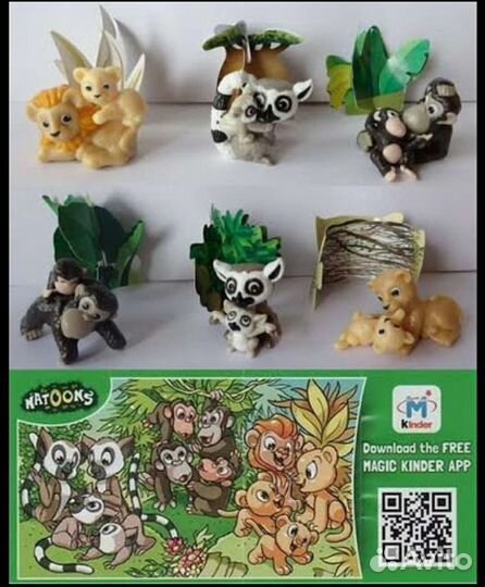 Серии игрушек из киндер сюрприза