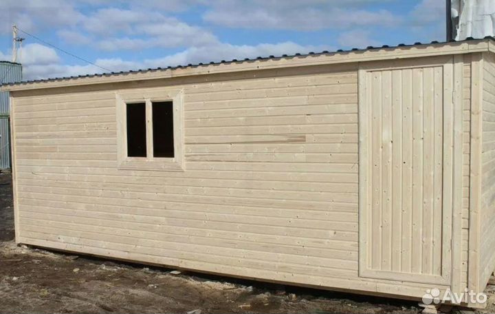 Хозблок домик