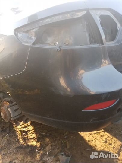 Бампер задний Renault Fluence