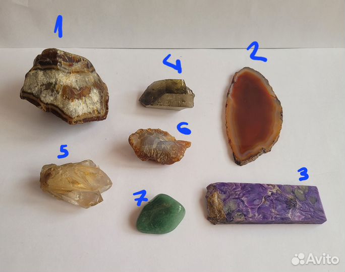 Срезы натуральных камней 2