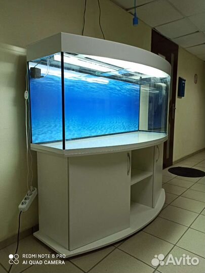 Аквариум600, свет биофильтр фон подставка