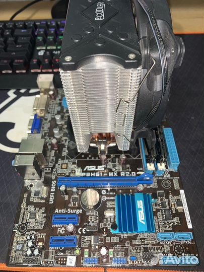 Комплект LGA 1155 + Intel Xeon E3 1230 V2 + 16 gb