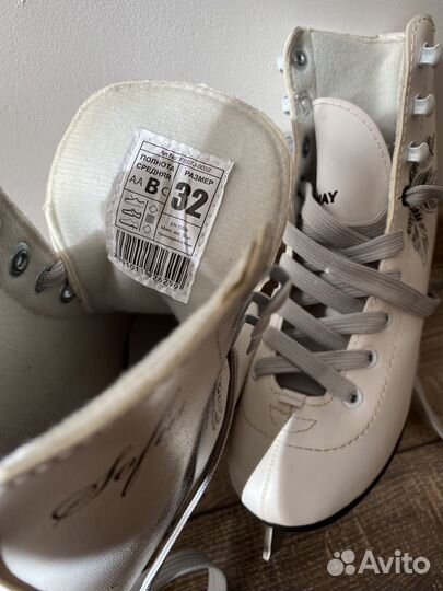 Коньки фигурные детские 32 размер