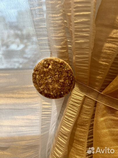 Комплект штор с карнизом