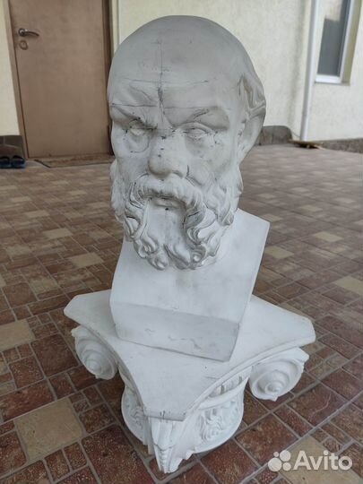 Голова гипс Сократ