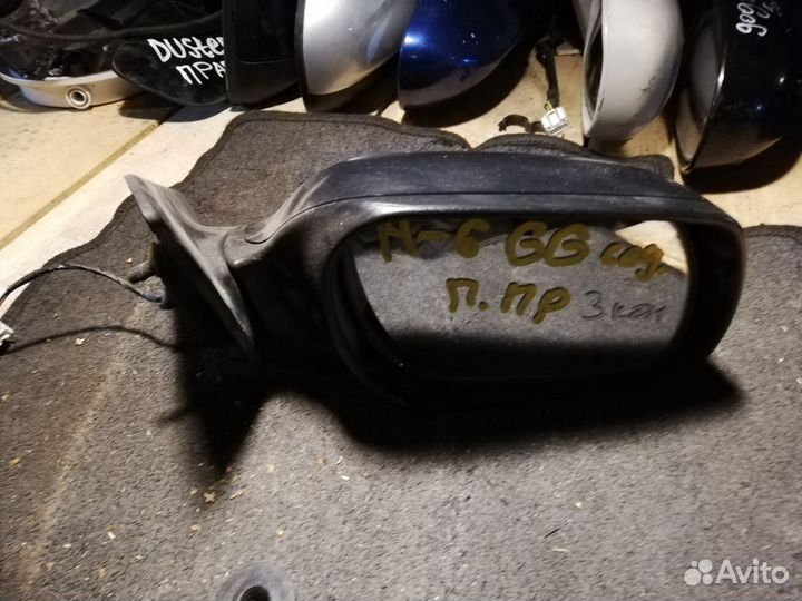 Зеркало правое электро Mazda 6 (GG) 2002-2007