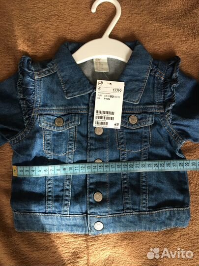 Джинсовая куртка H&M (новая)