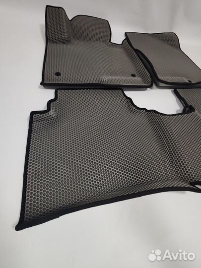 EVA коврики с бортами Hyundai Santa Fe III