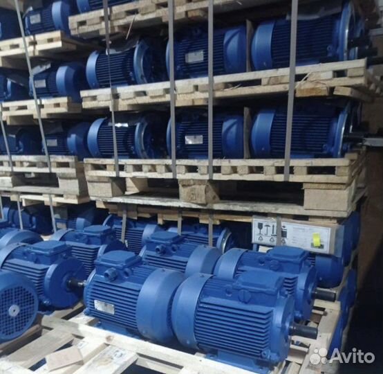 Электродвигатели аир100l2 5.5кВт/3000 новые