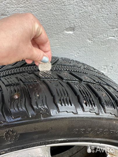 Колеса в сборе r17 зимние на peugeot