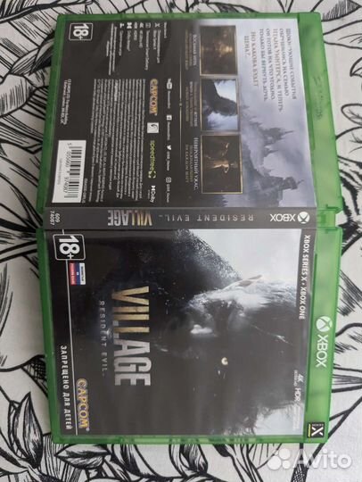 Игра для приставки xbox one resident evil Village