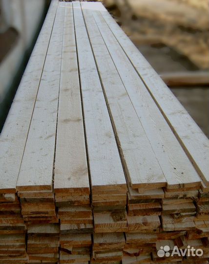 Шлифованные доски лиственницы 40x150 мм, готовы к