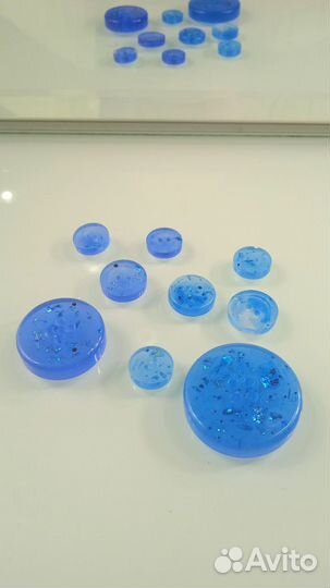 Пуговицы из эпоксидной смолы