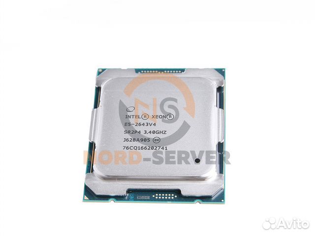 Процессор Intel Xeon E5-2643 v4 6 ядер 3.40Ghz