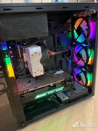 Продам игровой компьютер ryzen 5, gtx 1080