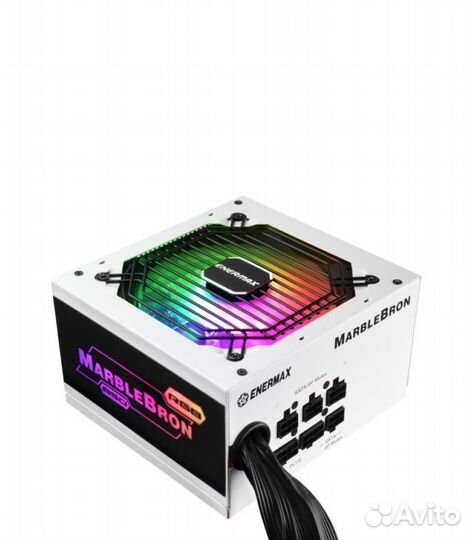 Блок питания Enermax MarbleBron 850W, RGB, белый