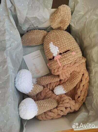 Плюшевый заяц пижамница