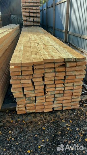 Брус обрезной 100х100х6000мм ГОСТ