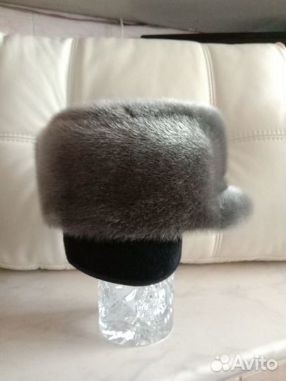 Шапка мужская из нерпы 59 размер