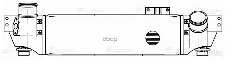 Радиатор интеркулера для а/м Kia Sorento (02)